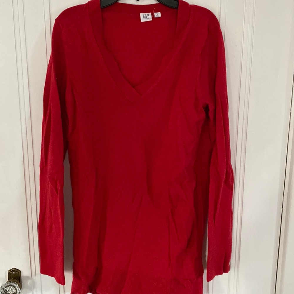 Red Gap maternity sweater